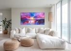 Ellis Hollering - Celestial Sunset - XXL Abstract Landscape, Antiek en Kunst