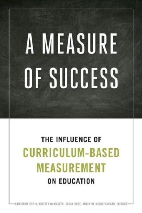 A Measure of Success 9780816679706, Boeken, Overige Boeken, Zo goed als nieuw, Verzenden