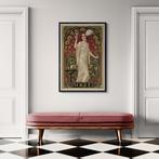 I_KONIQ - Art nouveau red cheers