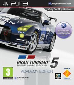 Gran Turismo 5: Academy Edition (PS3) PEGI 3+ Simulation:, Consoles de jeu & Jeux vidéo, Jeux | Sony PlayStation 3, Envoi