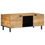 vidaXL Salontafel 100x54x40 cm massief mango bruin, Verzenden, Nieuw
