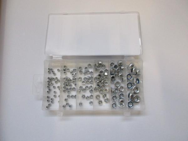 Veiling - Assortiment Borgmoeren 150-delig M3 t/M M10, Doe-het-zelf en Bouw, IJzerwaren en Bevestigingsmiddelen