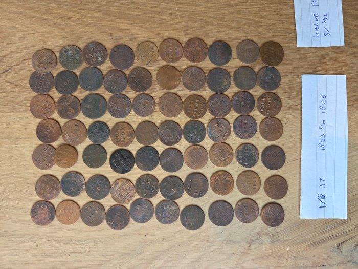 Nederlands-Indië. Nederlands Indië munten van 1800, Lot van, Postzegels en Munten, Munten | Nederland