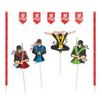 Ninja Taarttopper 5 delig, Verzenden, Nieuw