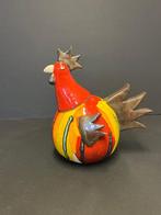 Mario Klara - Sculpture, Kogut - 21 cm - Argile, argile