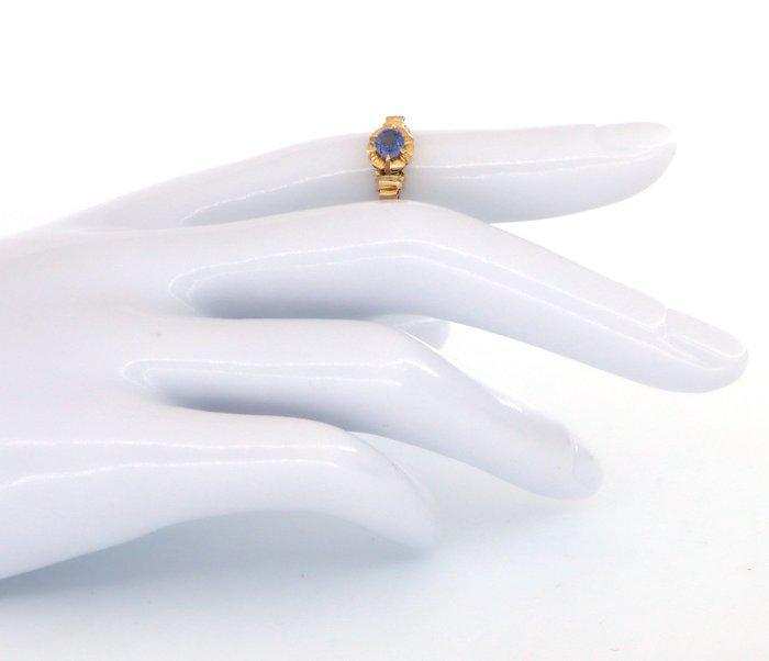 Zonder Minimumprijs - Ring - 18 karaat Geel goud - 0.40ct., Handtassen en Accessoires, Ringen