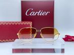 Cartier - Panthere GM Vintage Gold Planted 24k - Lunettes de, Handtassen en Accessoires, Zonnebrillen en Brillen | Dames, Nieuw