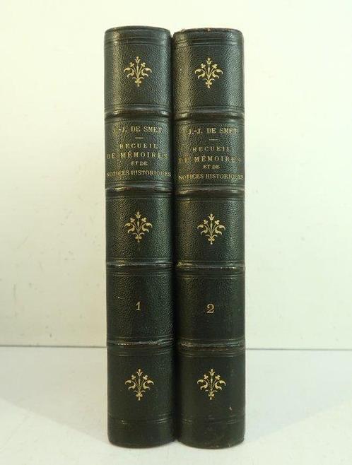 Joseph Jean de Smet - Recueil de mémoires et de notices, Antiek en Kunst, Antiek | Boeken en Manuscripten