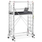 Rolsteiger - uitschuifbare steiger - aluminium - 436 cm, Doe-het-zelf en Bouw, Ophalen of Verzenden, Nieuw