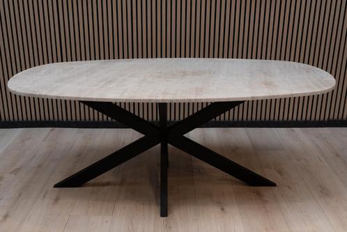 Taj Mahal Eetkamertafel  Deens Ovaal (94x195 cm), Huis en Inrichting, Tafels | Eettafels