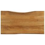 Tafelblad 120x60cm Massief Mangohout | Retour Deal | 55%, Huis en Inrichting, 100 tot 150 cm, Verzenden, Rustiek, Nieuw