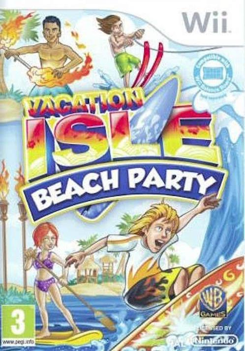 Vacation Isle Beach Party (Nintendo Wii nieuw), Consoles de jeu & Jeux vidéo, Consoles de jeu | Nintendo Wii, Enlèvement ou Envoi