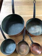 Kookpottenset (8) - Koper, Antiek en Kunst