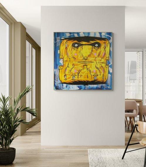 Mar (XX) - Mr. Elephant - XL, Antiek en Kunst, Kunst | Schilderijen | Modern