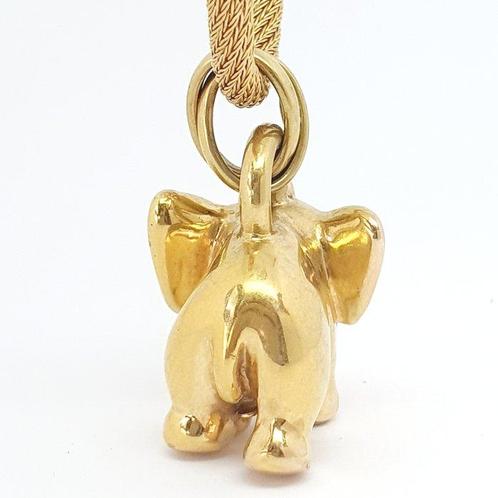 Ketting met hanger - 18 karaat Geel goud, Handtassen en Accessoires, Antieke sieraden