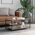 vidaXL Salontafel Artisan Eiken 90 x 49 x 40 cm Bewerkt hout, Huis en Inrichting, Verzenden, Nieuw