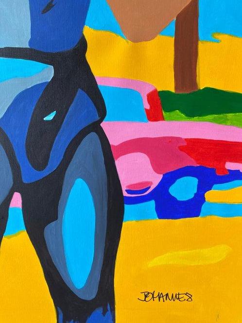 JOHANNE 8 (1974) - Bounty Hunters - XXL, Antiek en Kunst, Kunst | Schilderijen | Modern
