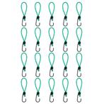 vidaXL Spanelastieken met haken 20 st 15 cm, Verzenden, Nieuw