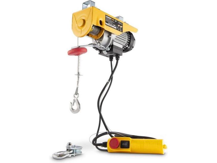Powerplus POWX900 - Elektrische kabeltakel - 500W - Max., Huis en Inrichting, Woonaccessoires | Overige, Zo goed als nieuw, Verzenden