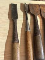 Japanese Vintage Nomi Carpentry Chisels (Lot of 9):