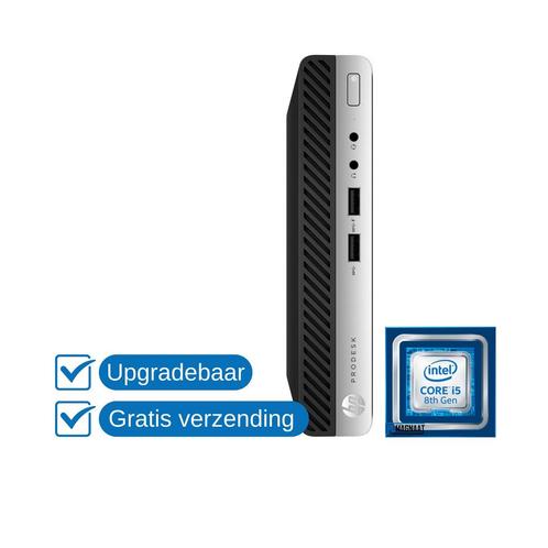 HP ProDesk 400 G5 DM i5-8500T 8GB 256GB NVMe W10/11, Computers en Software, Desktop Pc's, 3 tot 4 Ghz, SSD, Zo goed als nieuw