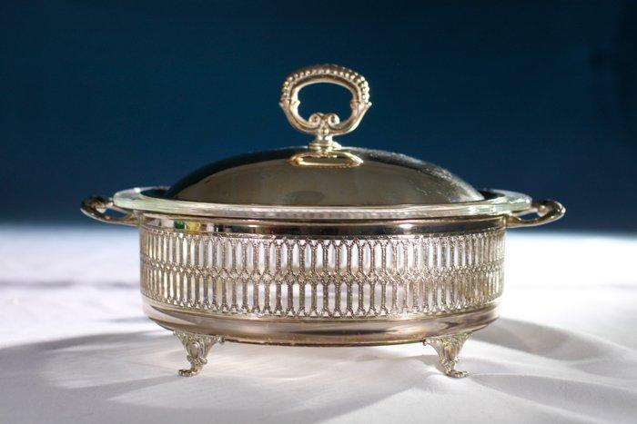 Ovenschaal - Verzilverd, Antiquités & Art, Antiquités | Meubles | Tables