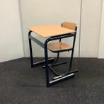 Complete set 20 stuks, schooltafel (MDF) + schoolstoel
