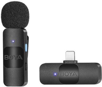 BOYA BY-V1 (V2.0) microfoon Zwart Microfoon met bevestigi... beschikbaar voor biedingen
