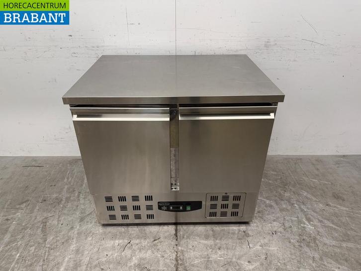 Acier inoxydable Combisteel Comptoir réfrigéré 2 portes 94,3, Articles professionnels, Horeca | Équipement de cuisine, Envoi