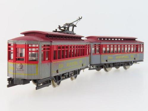 Mehano H0 - Modeltram (1) - 2-Delige set Brill trolley, Hobby en Vrije tijd, Modeltreinen | H0