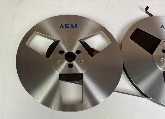 Akai - 18cm Metal Reels Reel-to-reel audio, Audio, Tv en Foto, Radio's
