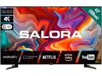 Salora 43QLEDTV - Ultra HD TV - 4K Resolutie - Zwart (2022), Audio, Tv en Foto, Televisies, Verzenden, Nieuw