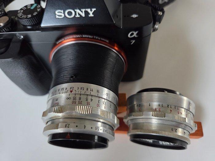 Carl Zeiss, Meyer-Optik Görlitz, Sony, altix Trioplan 2.9/50, Audio, Tv en Foto, Fotocamera's Digitaal