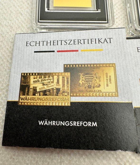 Duitsland. Medal ND Alemania (.999) (2 bars) oro 999 (Zonder, Postzegels en Munten, Munten | Europa | Niet-Euromunten