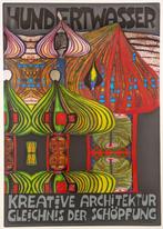 Friedensreich Hundertwasser  (after) - Wenn du über die, Antiquités & Art
