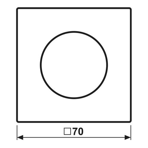 Jung LS990 Dimmer Rotatif Capot Gris Clair - LS1740LG, Doe-het-zelf en Bouw, Elektriciteit en Kabels, Verzenden