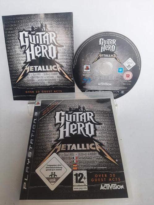 Guitar Hero Metallica Playstation 3, Consoles de jeu & Jeux vidéo, Jeux | Sony PlayStation 3, Enlèvement ou Envoi