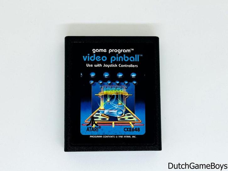 Atari 2600 - Video Pinball, Games en Spelcomputers, Spelcomputers | Atari, Gebruikt, Verzenden