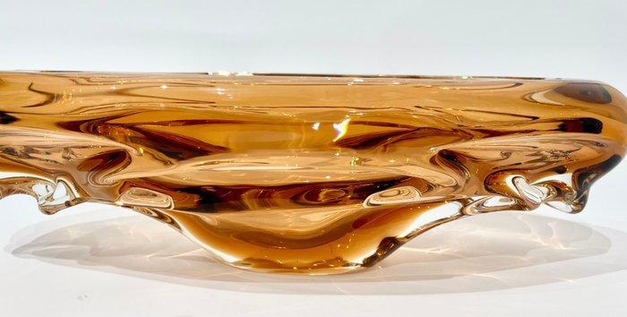 Skrdlovice - Jan Beranek - Kom - Red Core serie,Pattern, Antiek en Kunst, Antiek | Glaswerk en Kristal