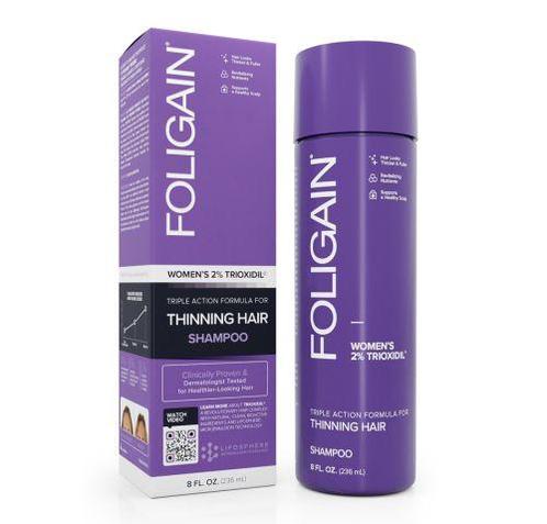 Foligain Shampoo 2% Trioxidil Women 236ml, Handtassen en Accessoires, Uiterlijk | Haarverzorging, Nieuw, Verzenden