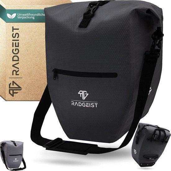 2dekans | RADGEIST Fietstas voor bagagedrager, fiets,, Fietsen en Brommers, Fietsaccessoires | Overige Fietsaccessoires, Ophalen of Verzenden