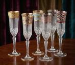 Antica cristalleria italiana - Champagne fluitje (6) -, Antiek en Kunst