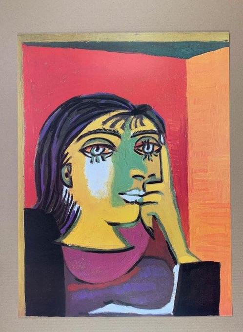 Pablo Picasso (after) - Dora Maar - Artprint - 80 x 60 cm -, Antiek en Kunst, Kunst | Tekeningen en Fotografie