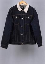 Burton Menswear Blue vintage denim jacket in size XL for, Ophalen of Verzenden