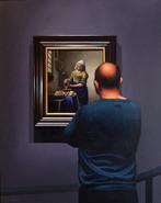 Gerard Boersma - Melkmeisje (Johannes Vermeer, Milkmaid), Antiek en Kunst, Kunst | Schilderijen | Modern