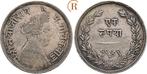 Rupie 1949 = 1892 Indien: Baroda Sultanat: Sayaji Rao Iii..., Verzenden
