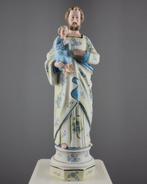 Figurine - Jozef met Kind - Biscuit de porcelaine