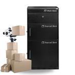 PakketPanda® Big Parcel 2 - Pakketbrievenbus, Tuin en Terras, Verzenden, Nieuw, Staal, Staande brievenbus