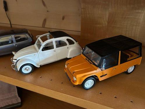 Norev, Solido 1:18 - Modelauto (4) - Citroën 2 CV, Hobby en Vrije tijd, Modelauto's | 1:5 tot 1:12