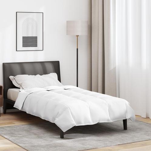 vidaXL Dekens & Dekbedden Wit 155 x 220 cm Dons, Huis en Inrichting, Slaapkamer | Beddengoed, Nieuw, Verzenden